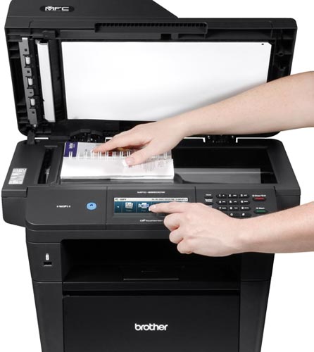 brother 8710dw does not print to scale